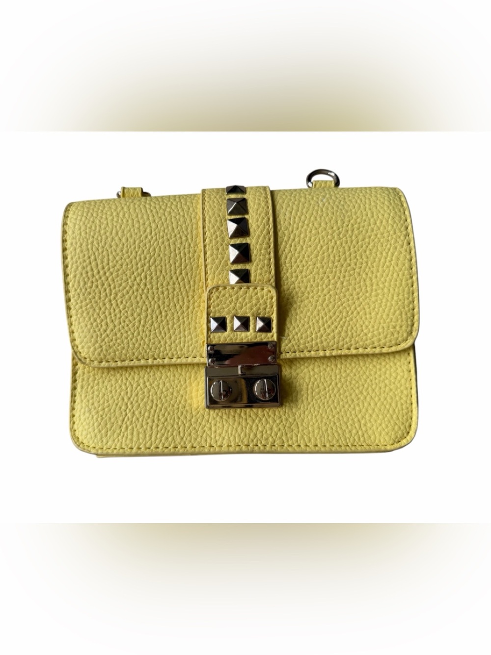 BCBG Paris yellow crossbody bag